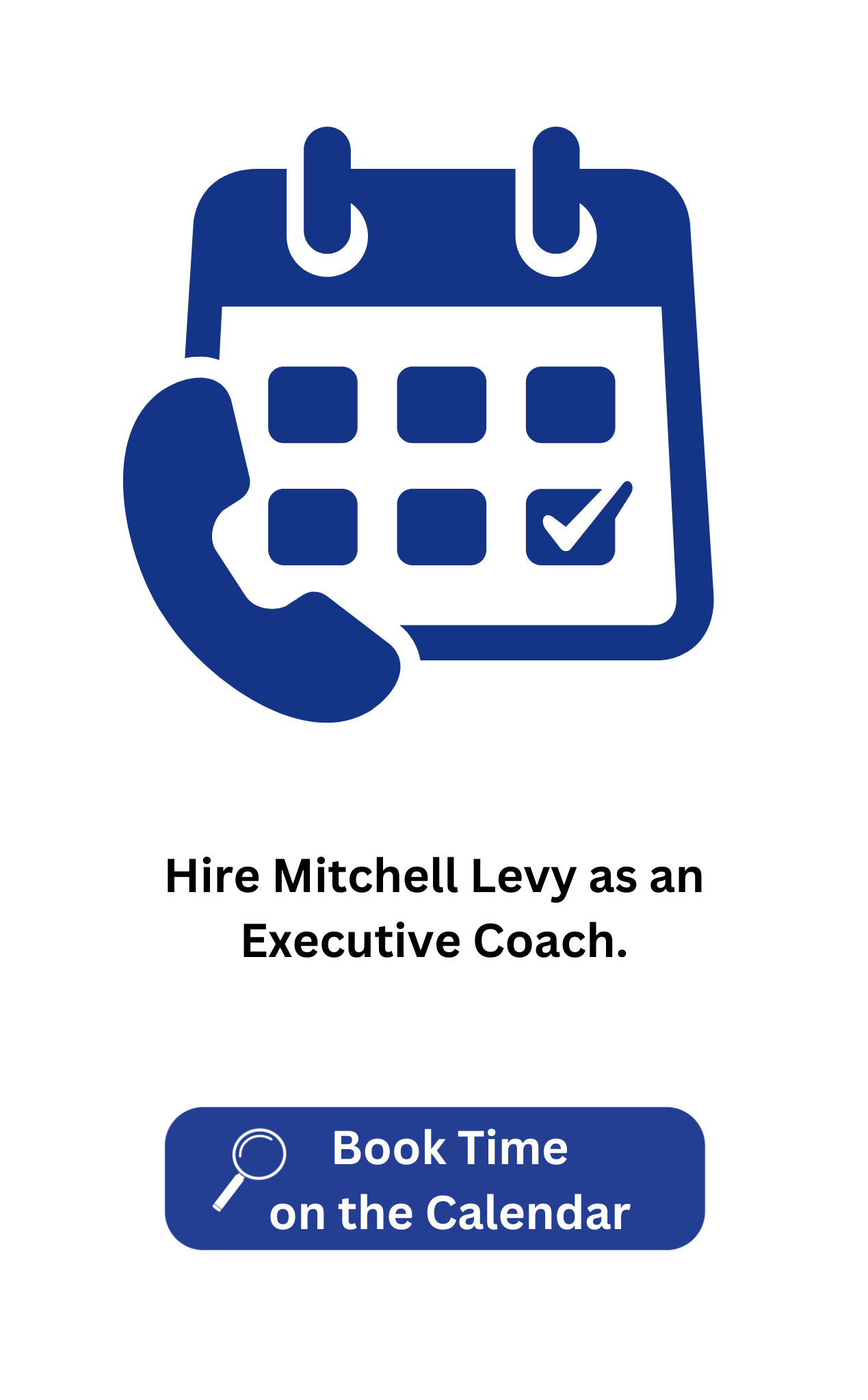 Calendar and phone icons with ‘Book Time’ button.